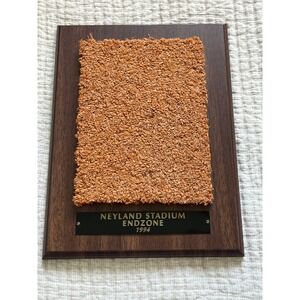 Authentic Tennessee Volunteers Neyland Stadium Endzone Turf Plaque 1968-1994